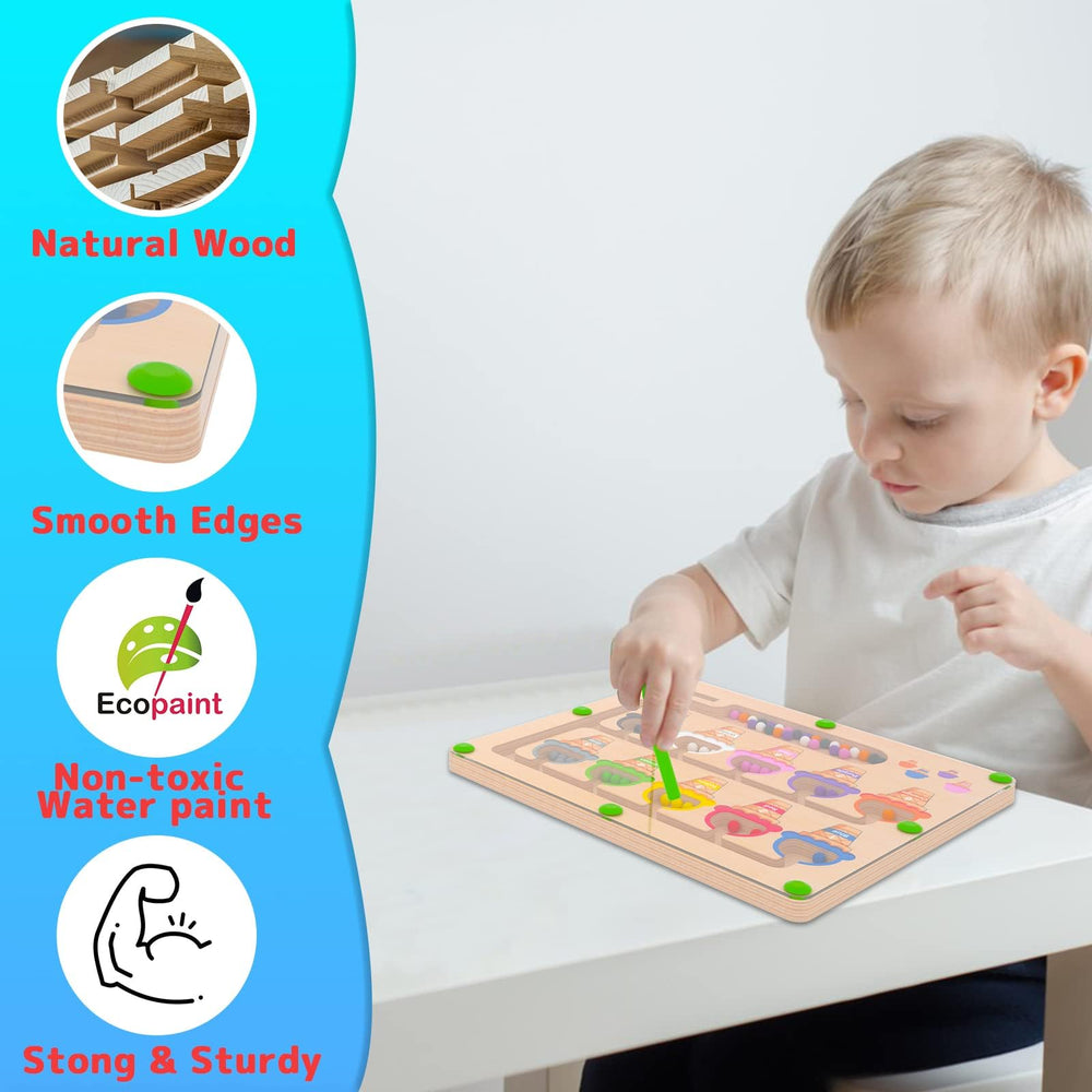 MTYOKILN wooden basswood construction for a sturdy, safe puzzle