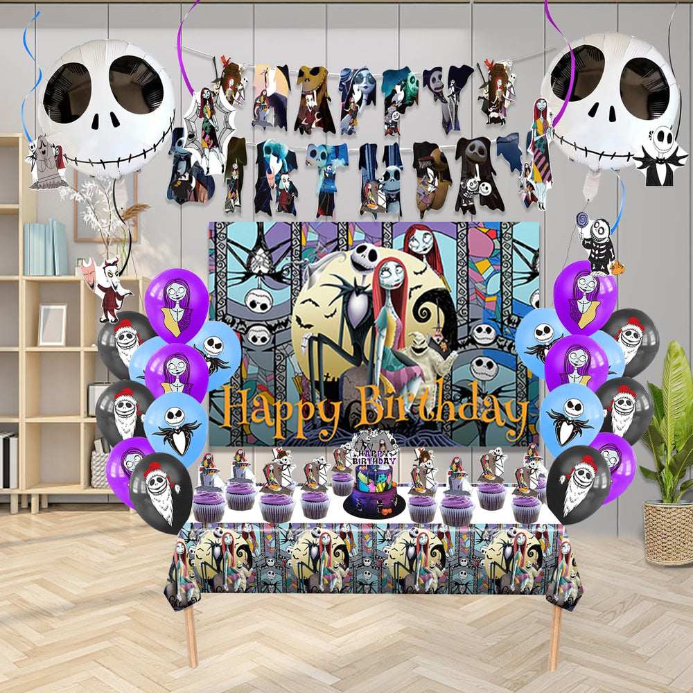 Mtgluk black and silver foil balloons add premium contrast and shimmer