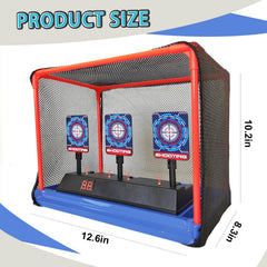 MTISGREAT shooting target setup for quick indoor play sessions