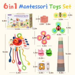 MTTIERY infant toy gift set showcases safe materials for early development.