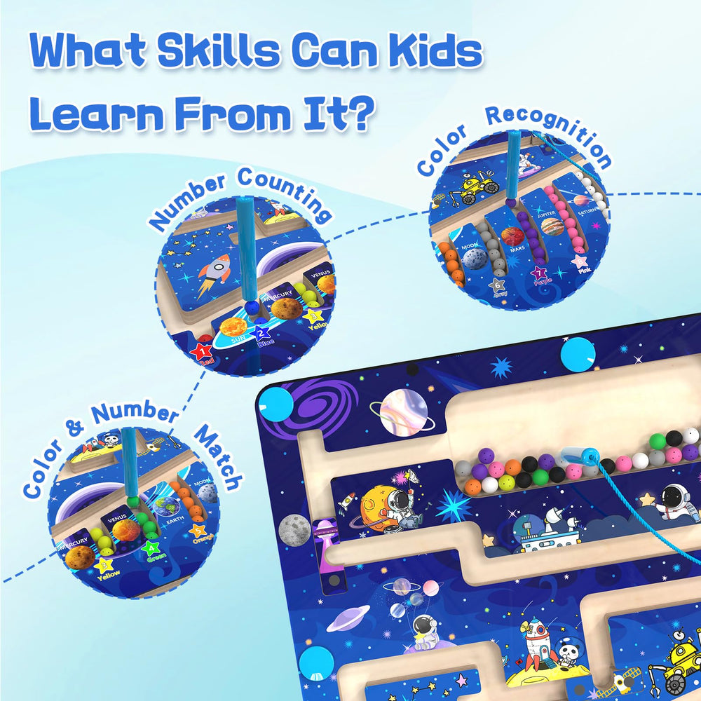 MTYOKILN fine motor dexterity practice with safe wooden design for preschoolers.