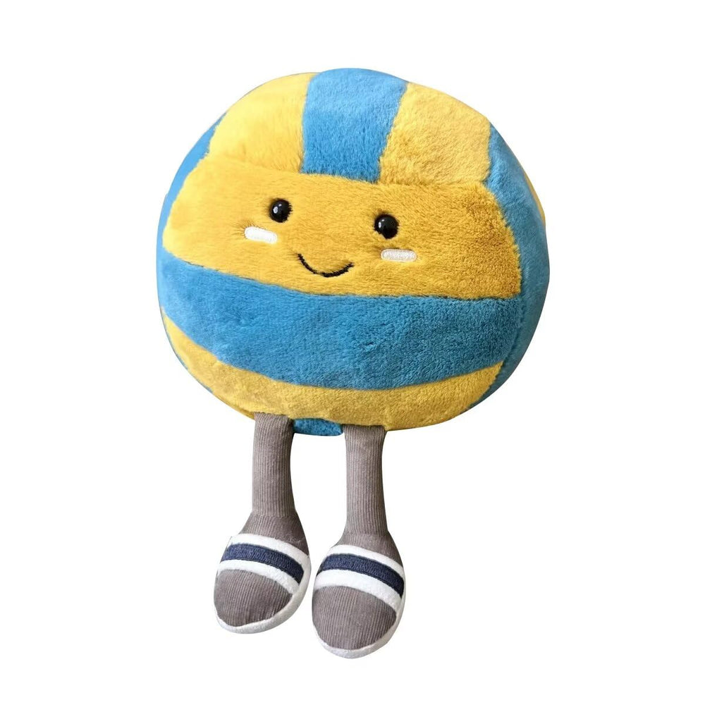 MUALML cute volleyball stuffed pillow for cozy evenings