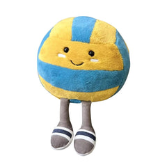 MUALML cute volleyball stuffed pillow for cozy evenings