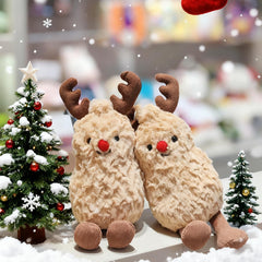 MUALML soft peanut shell-detail plush delivering silky touch for kids and collectors.