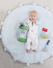 Mud Pie putter plush encourages imaginative games and early motor skills.