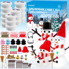 MUDEREK Snowman kit complete set for indoor crafts