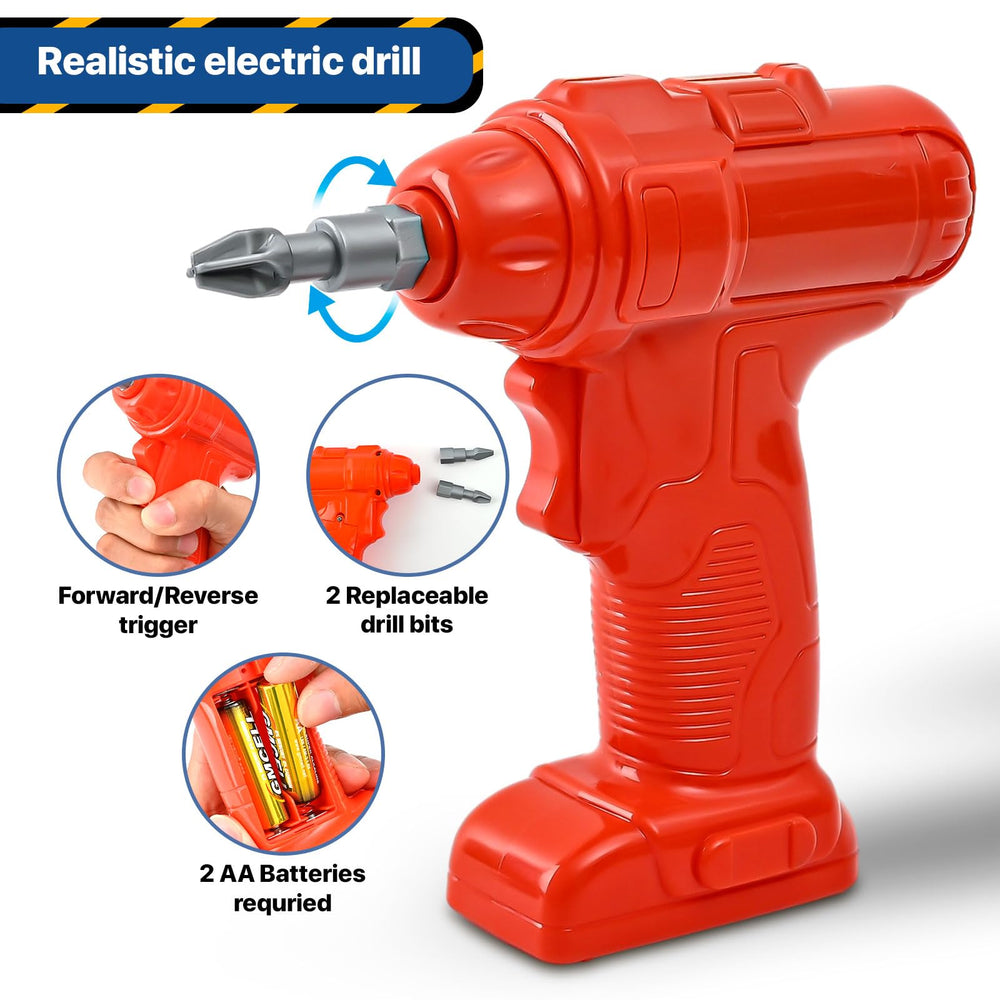 MUGEYMYD Kids Tool Bench Screwdriver and Screws for DIY practice