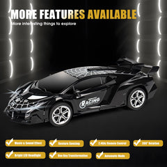 MUISHUYU spider car LED effects light up nighttime explorations.