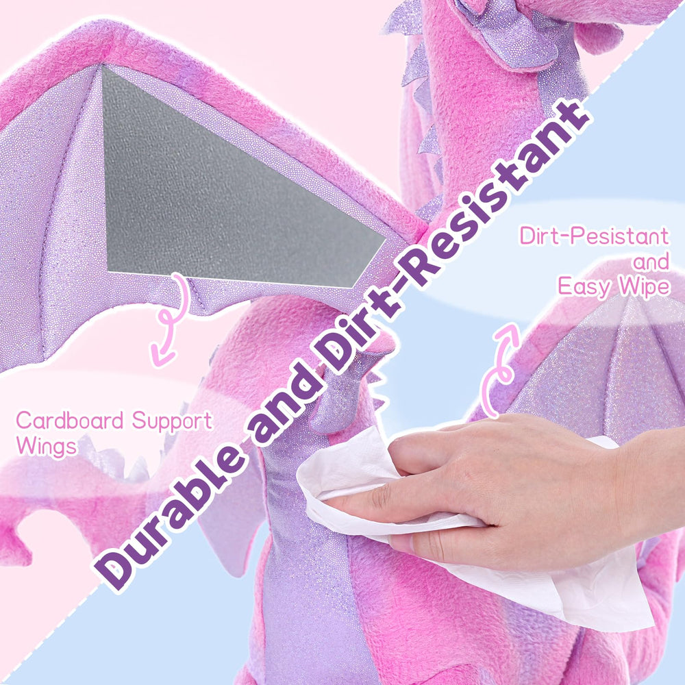 Muiteiur colorful dragon playset boosts visual learning and storytelling.