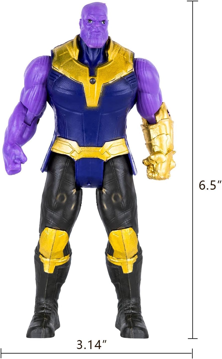 MUKSSE Black Panther figure with detailed design for heroic play.