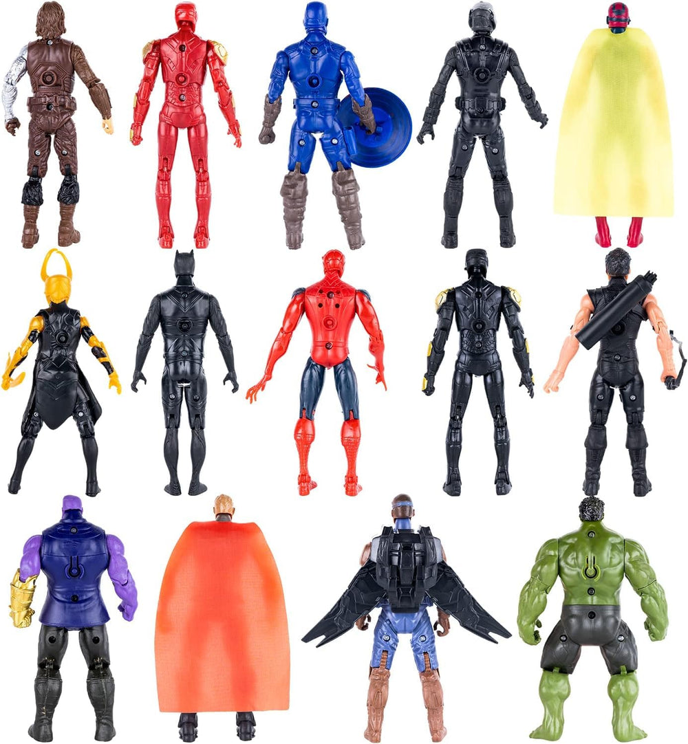 MUKSSE Spider-Man figure with poseable limbs for imaginative adventures.