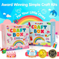 Mumaloo Craft Box family fun setup for rainy days