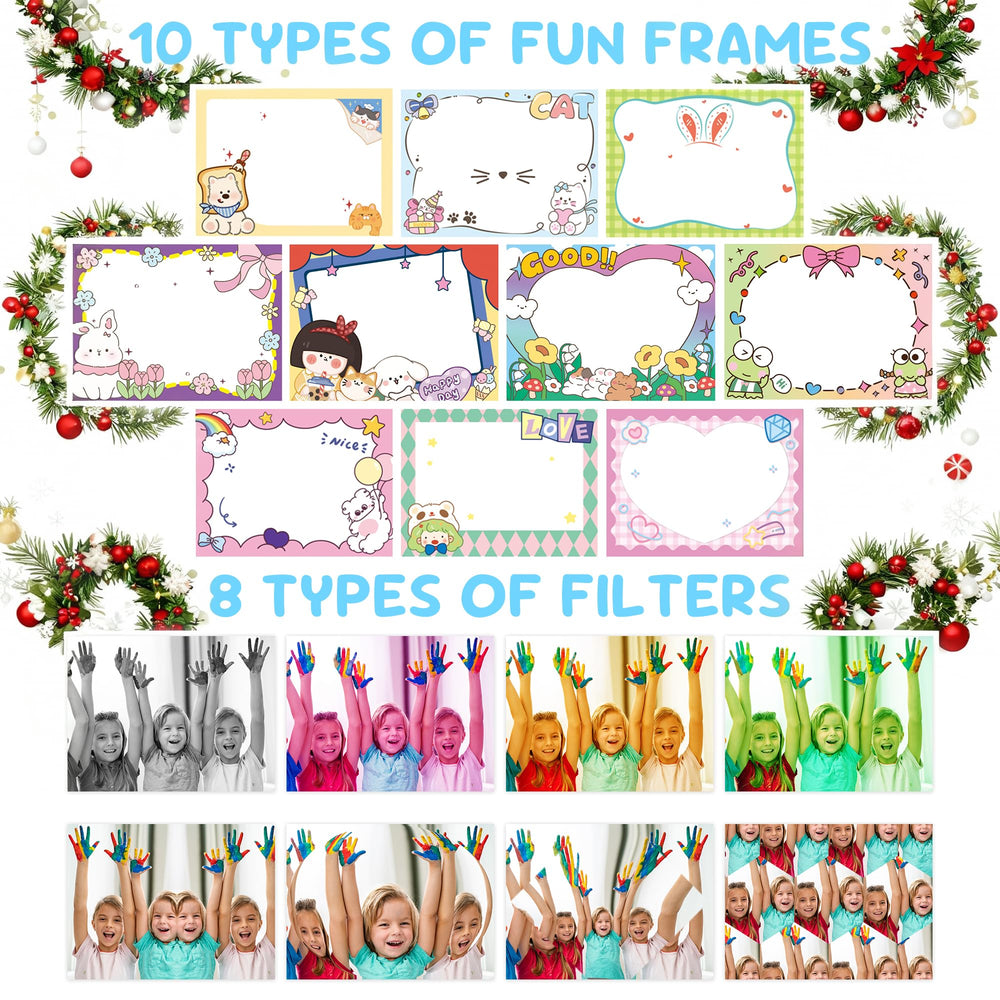 Mummed Kids Camera 2.4 inch screen for easy framing and review