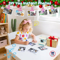 Mummed Kids Camera 48MP photo capture for crisp images kids love