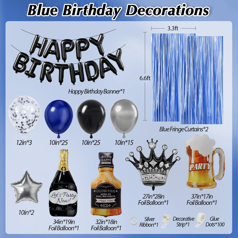 MURDIZZO silver balloons kit adds shimmering accents to the setup