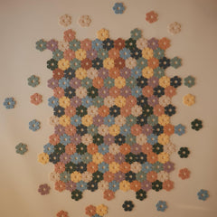 Mushie HEX Connect interlocking blocks enable stable builds and creative play.