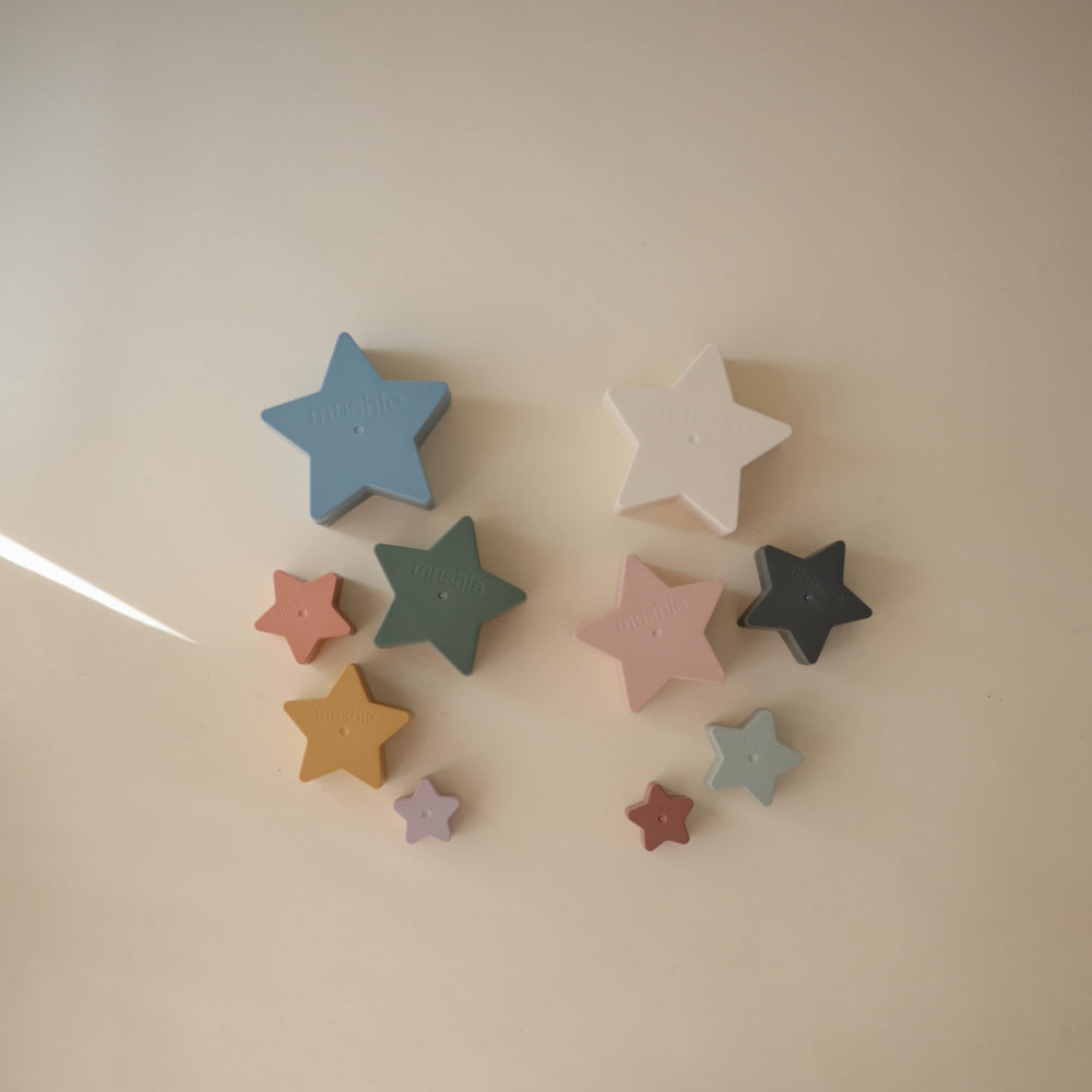 Mushie Nesting Stars Hygge-inspired Danish design for calm play