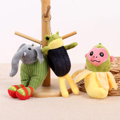 Mushplushies brainrot plush keychain bulk pack for birthday gifts.