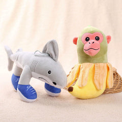 Mushplushies Italian brainrot plush keychain, meme-inspired accessory for purses.