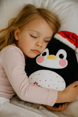 Mushymallow penguin plush as a thoughtful Christmas gift for kids.