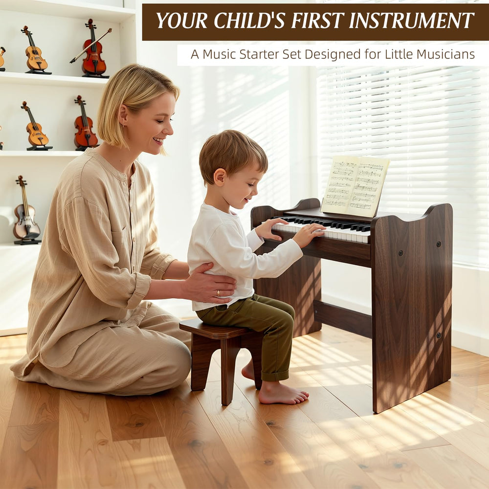 MusicForset 2-in-1 design allows upright or tabletop playing.