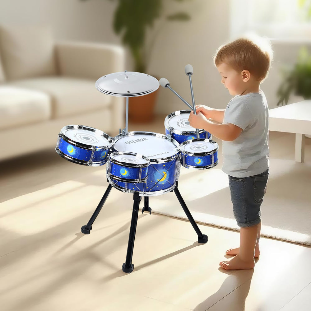 MusicForset drumset gift-ready packaging ideal for birthdays or holidays.