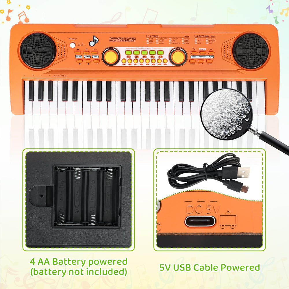 MusicForset record and playback feature lets kids save melodies.