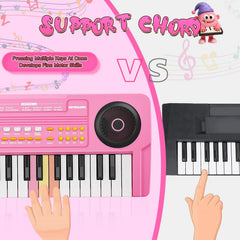 MusicForset dual speakers are visible, delivering clear sound for collaborative play.