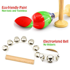 MUSICUBE maracas image shows vibrant colors and motor exploration.