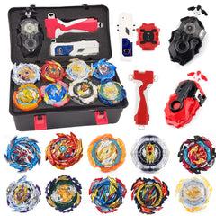 Mustybelt Bey Battling Top Burst image shows burst-ready tops for kids' play.