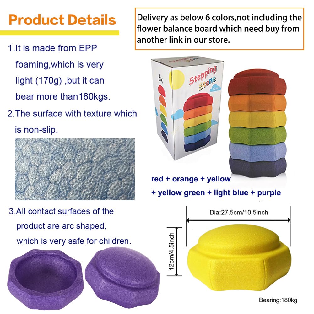 Mutasui Montessori stacking blocks toy demonstrates cognitive skills through bright, engaging stacking play.