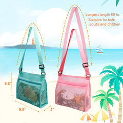 MUYIZI shell bags featuring zipper opening to prevent loss.