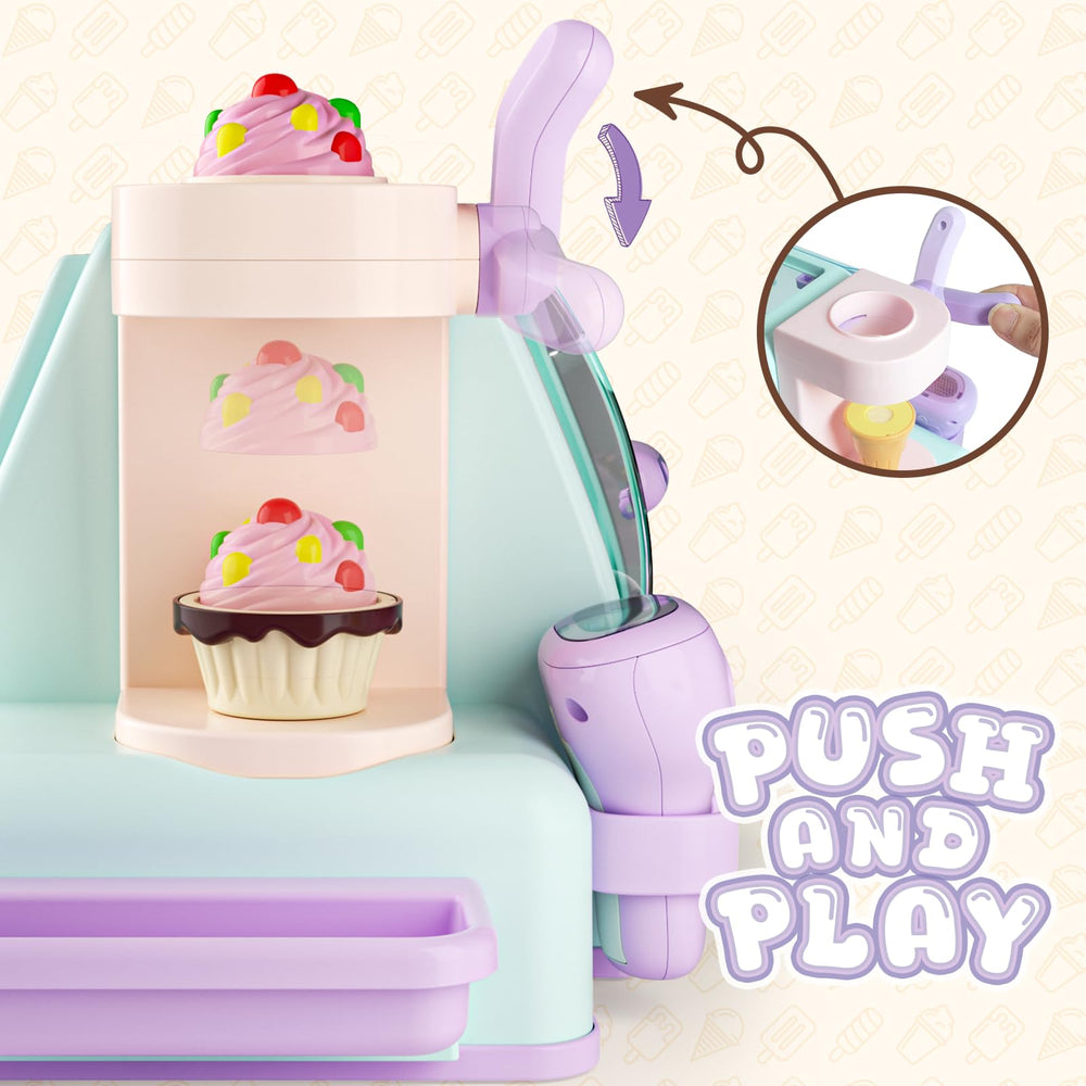 MUZREES flip-top lid keeps treats organized and easy to access