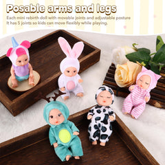MXSYSHYJ gift-ready doll set makes a thoughtful present for kids.