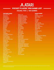 My Arcade Atari Pocket Player Pro heritage emphasizes Atari legacy and retro gaming nostalgia