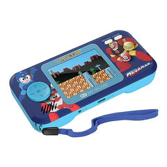 My Arcade Megaman Pocket Player Pro 2.75-inch display close-up for vibrant visuals.