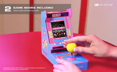 Ms. Pac-Man Joystick with 3.5 mm headphone jack for private listening.