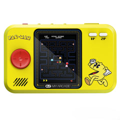 My Arcade Pac-Man Pocket Player Pro with 2.75-inch color display for portable arcade play.