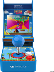 My Arcade Sonic Joystick Player powered by batteries or USB-C for flexible play