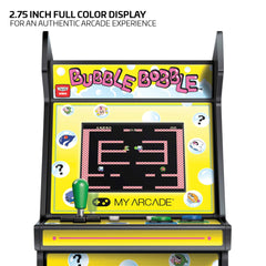 My Arcade Taito Micro Players Bubble Bobble removable joystick offers flexible play options