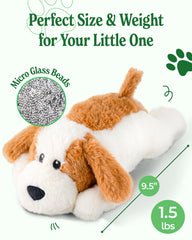 MY LITTLE BUDDY nap-time scene with puppy for calm routines