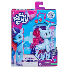Misty Brightdawn face paint changes color with cold water for playful reveals.