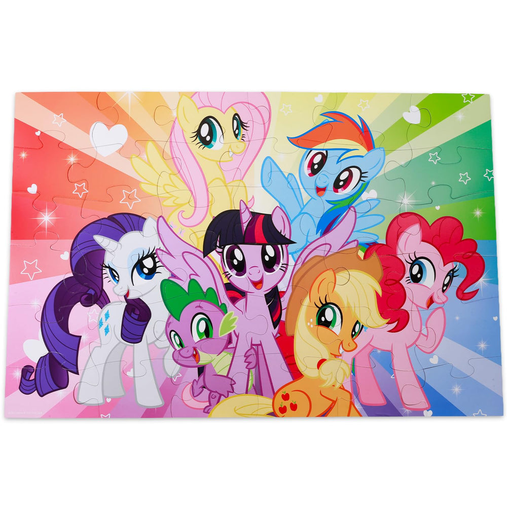 My Little Pony stickers included for customization and party decor.
