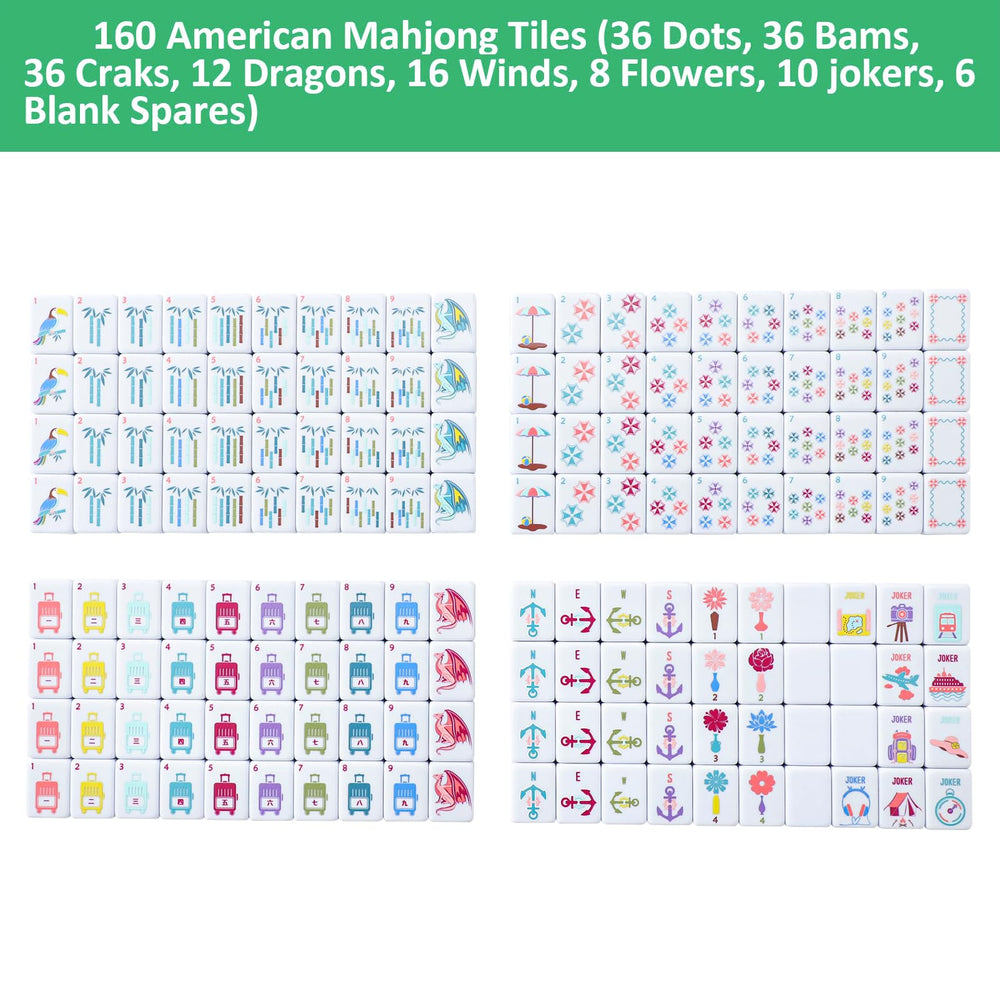 My Mahjong Trove compact bag makes storage and travel easy