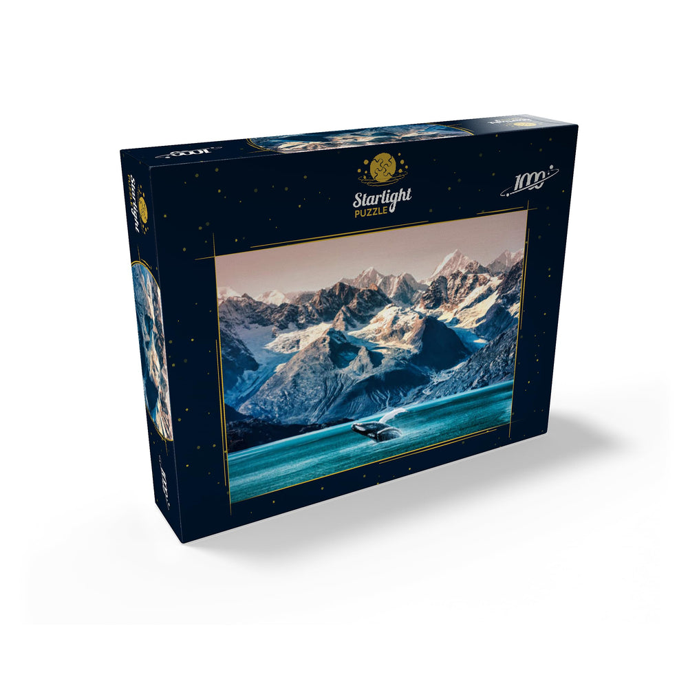 MyPuzzle Alaska Whales whale arc highlights dynamic ocean motion for focus and relaxation