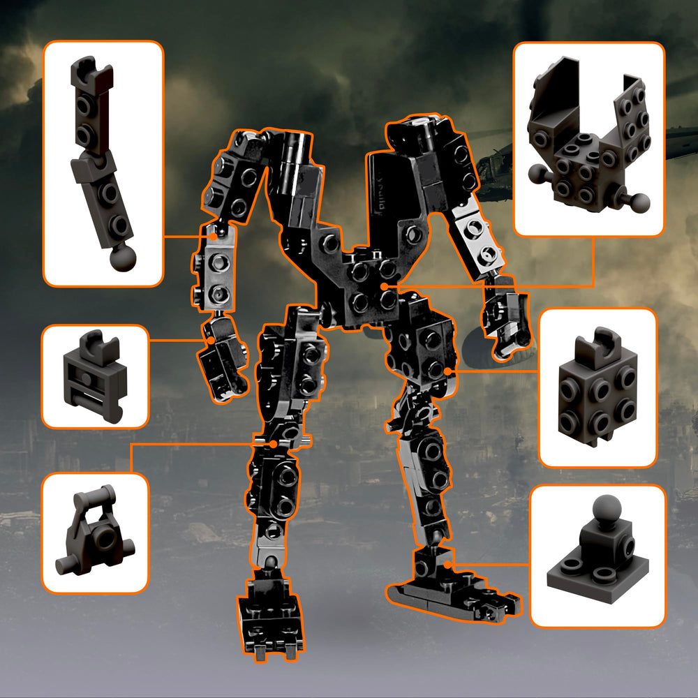 MyBuild Armed Forces Alpha Core 5029 modular loadout demonstrates quick armor and weapon swaps for rapid reconfiguration