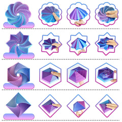 Mydhall four shape fidget pack showcases portable sensory play benefits