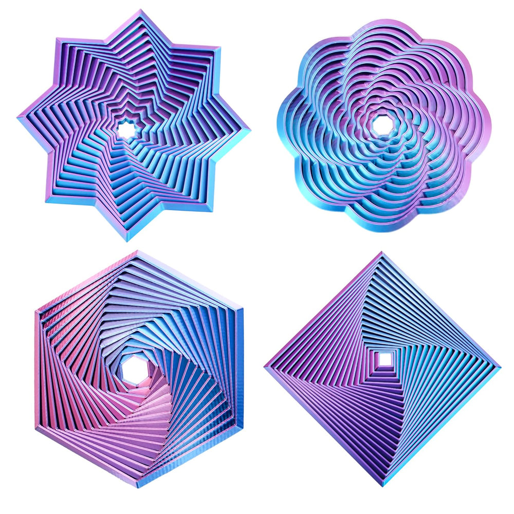 Mydhall fractal fidget hexagon front view supports focus and calm during work