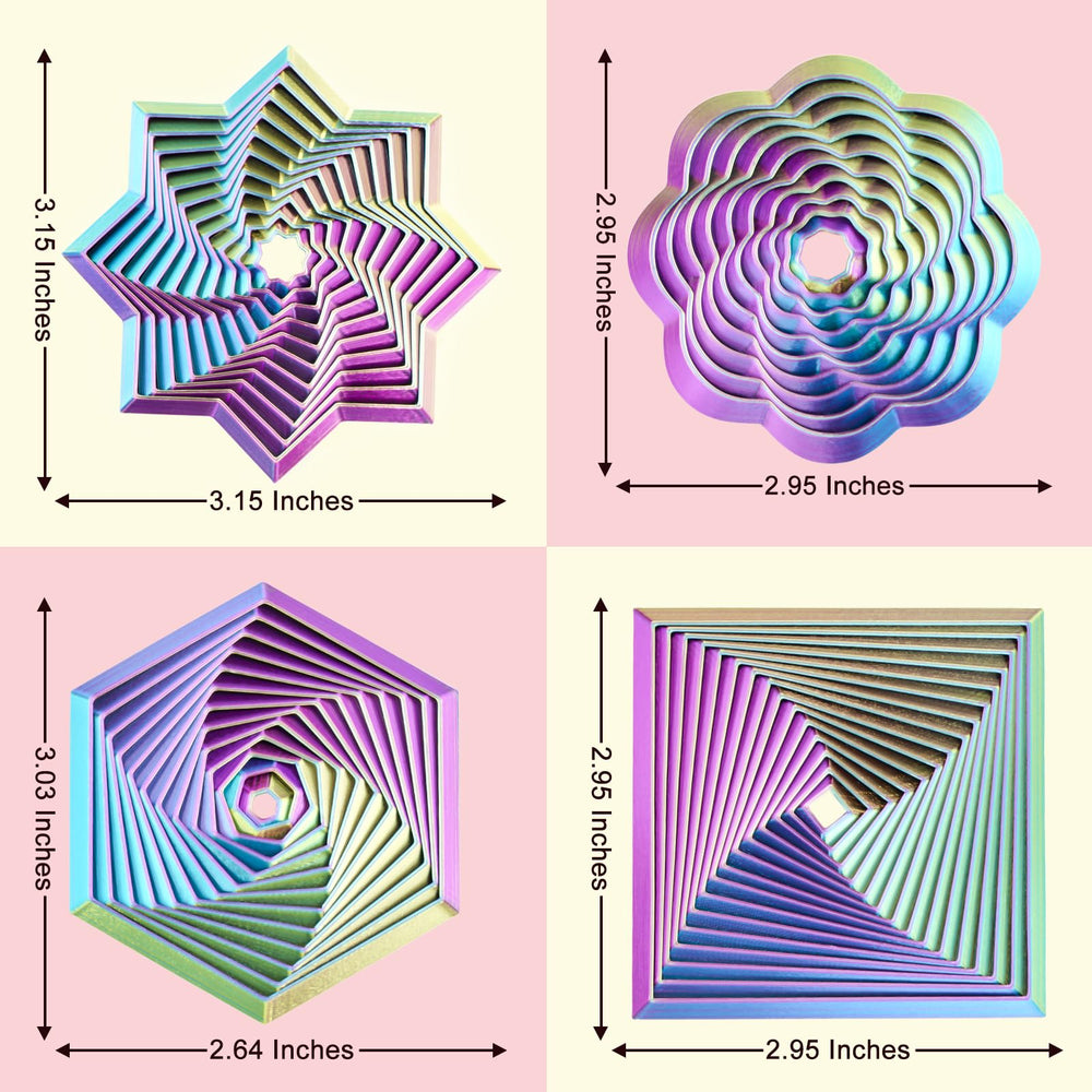 Mydhall fractal fidget portable-stress-relief fits in bags for on-the-go calm.