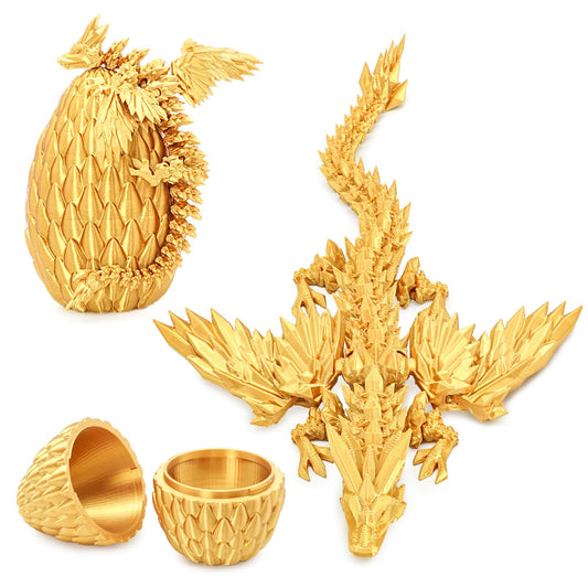 Mydhall gradient dragon egg assembly offers a versatile shelf decoration